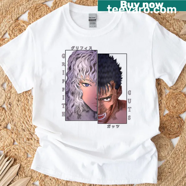 Fantasy T-shirt featuring a hawk and a berserker illustration