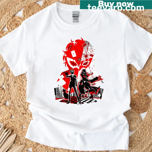 Edgy Halloween T-shirt with Trickster graphic