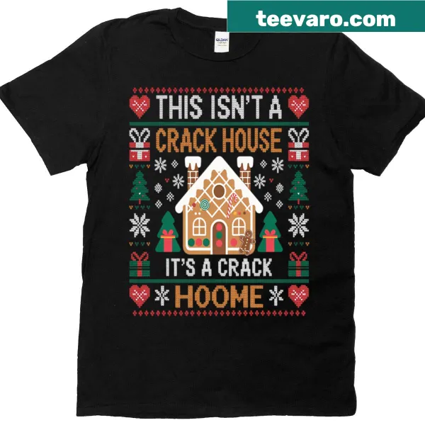 Humorous Christmas shirt with a vintage look