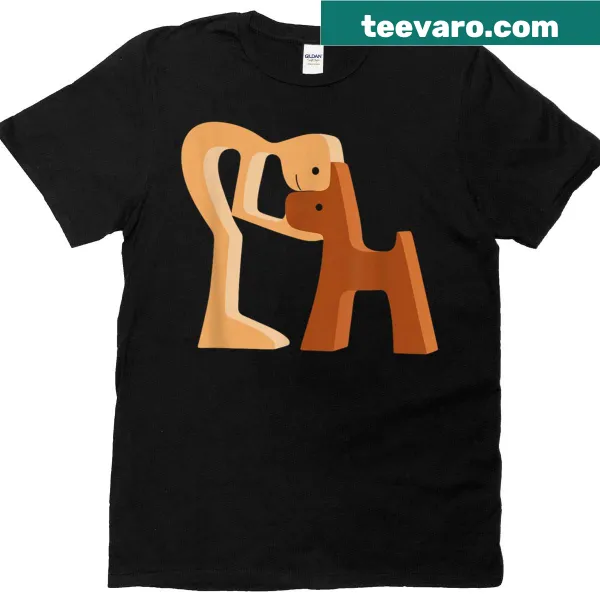 Illustration of a happy Vizsla puppy with a dog owner slogan