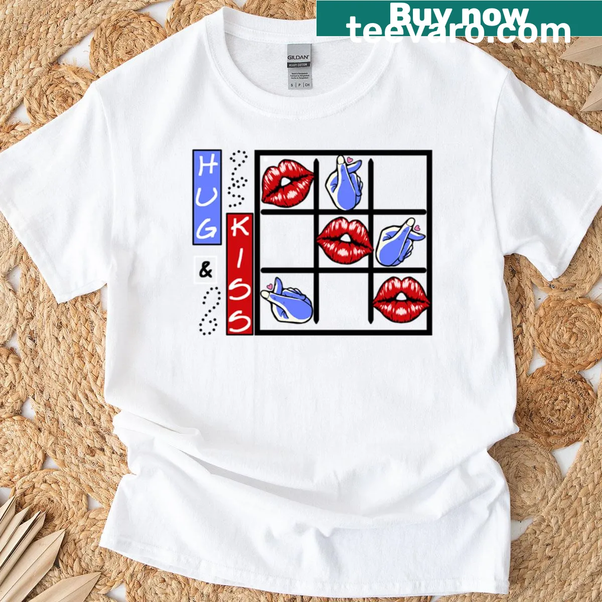 Edgy typography graphic T-shirt with modern design — on a men's t-shirt