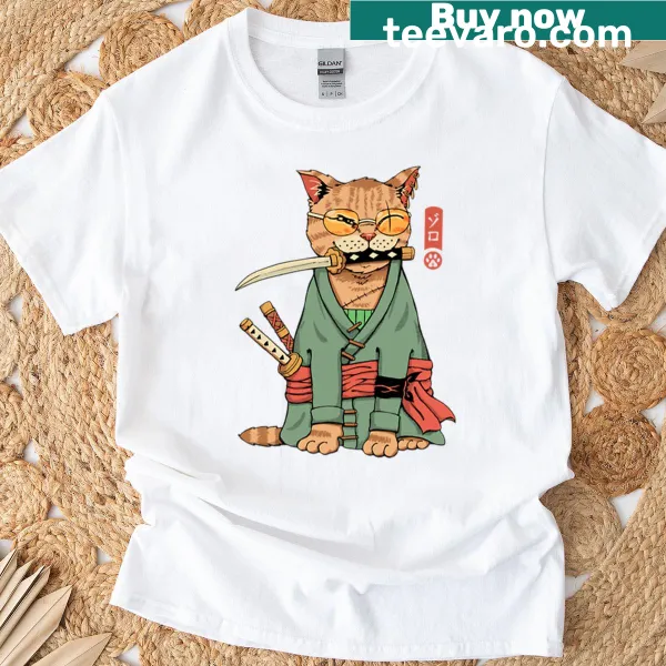 Fantasy-themed T-shirt featuring a stylized sword design