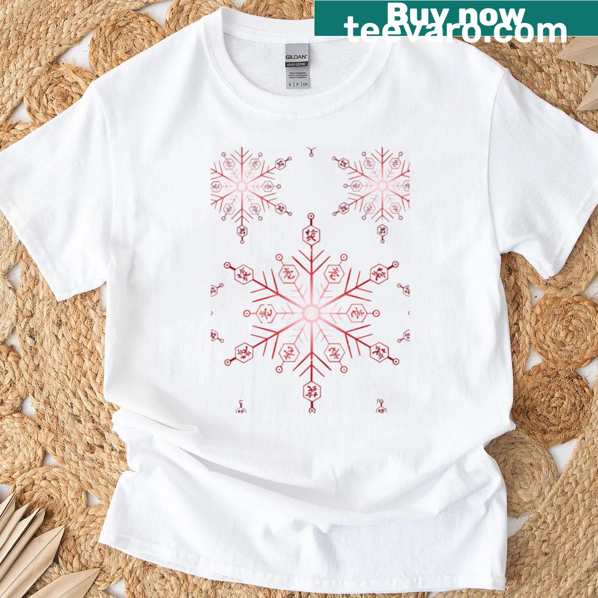 Bold Akaza-themed T-shirt with intricate artistic design — on a men's t-shirt