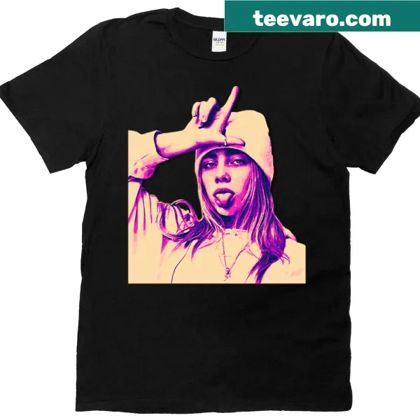 Billie Eilish themed T-shirt for music fans