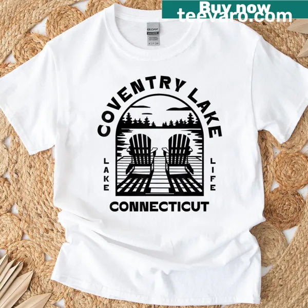 Vintage Coventry Lake Connecticut T-shirt for outdoor lovers