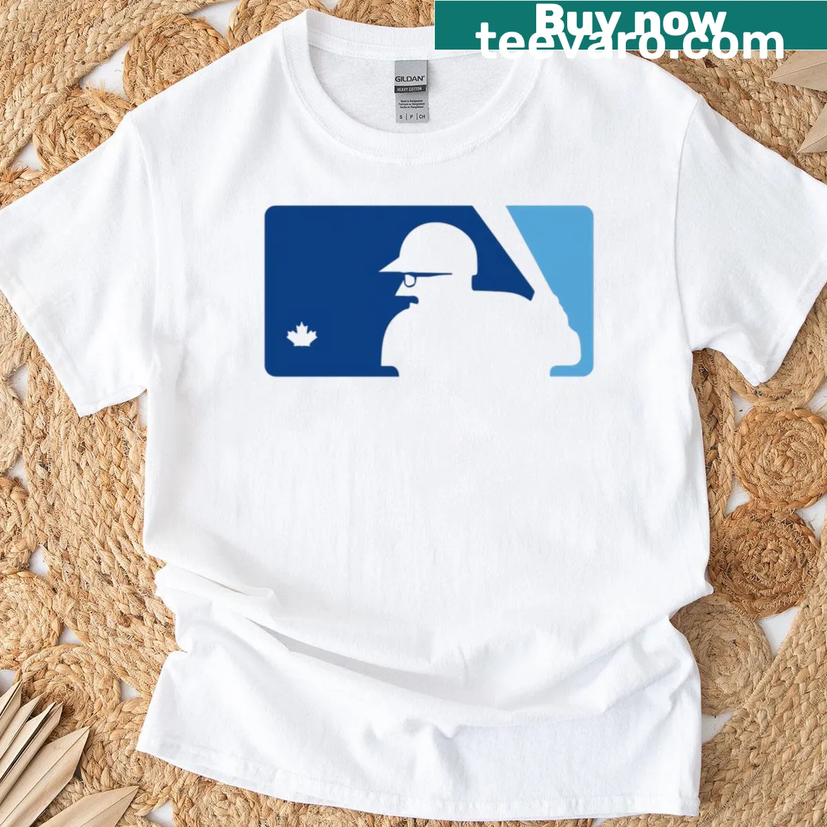 Graphic T-shirt honoring Davis Schneider and the Blue Jays — on a men's t-shirt