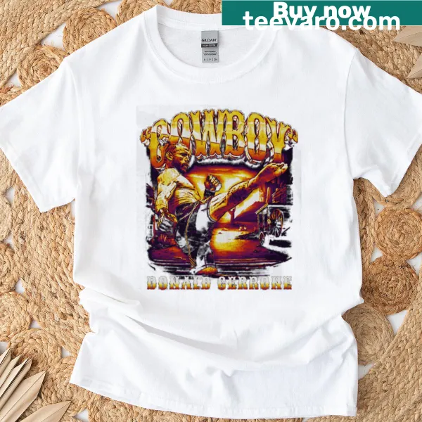 Donald Cerrone tribute cowboy t-shirt