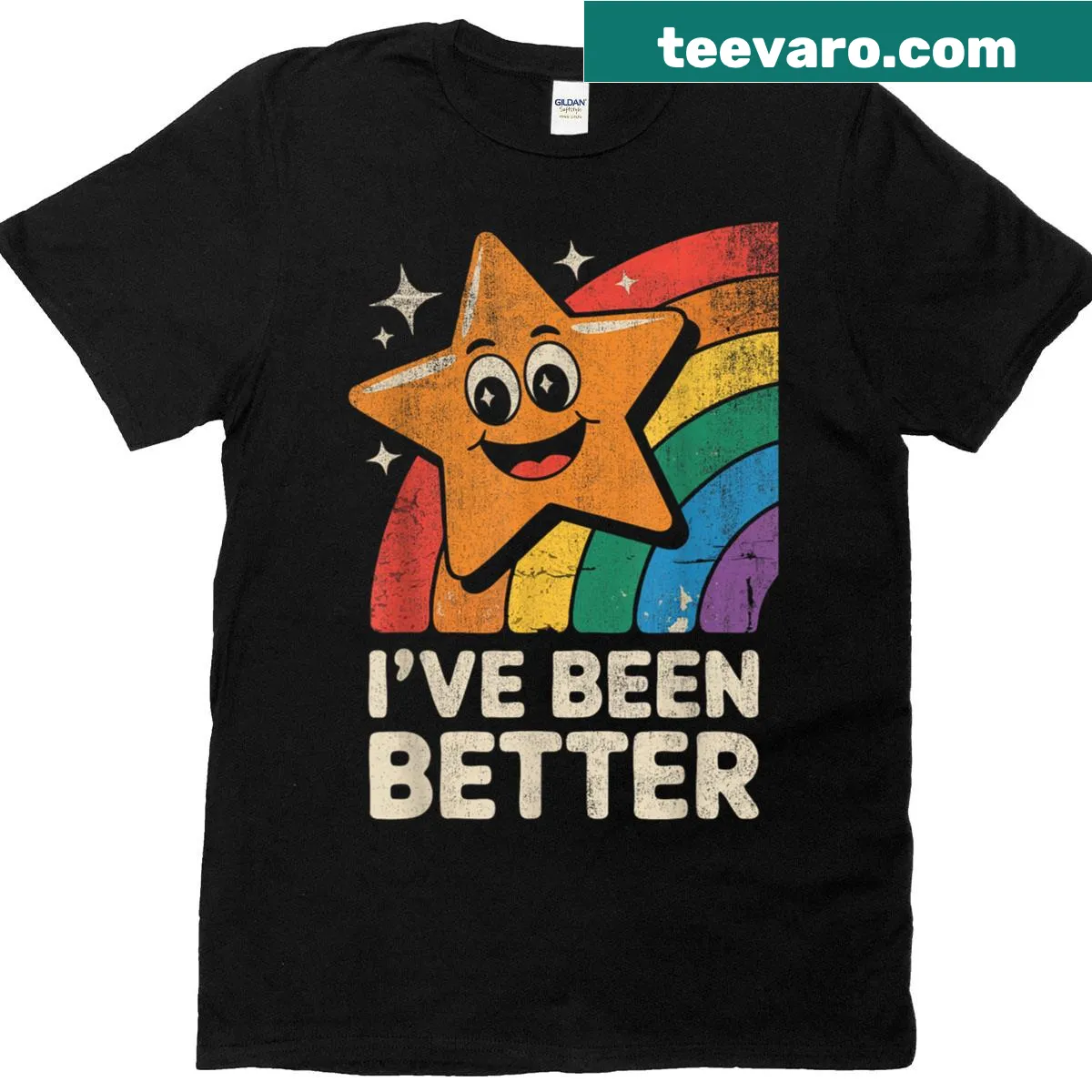 Vintage sarcastic saying design on a casual t-shirt — on a men's t-shirt