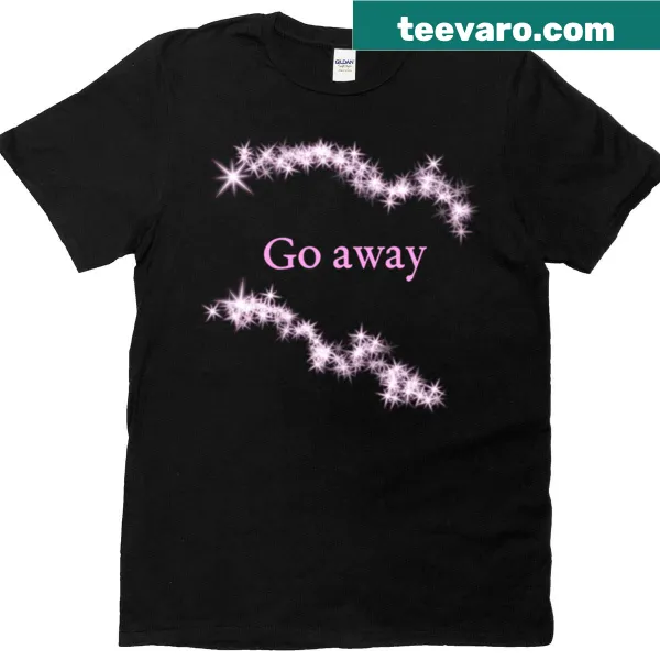 Quote t-shirt with a playful sparkly message
