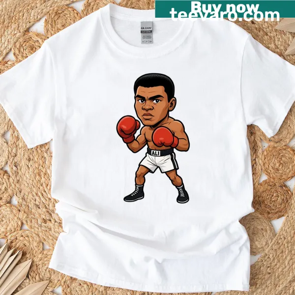 Bold T-shirt celebrating boxing with 'King Of Boxing' graphic