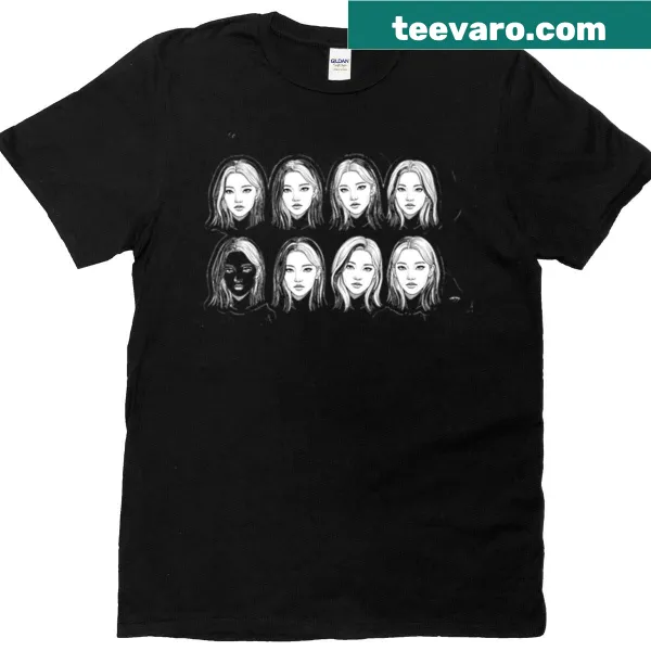 Stylish T-shirt with 'Le Sserafim Ii' text