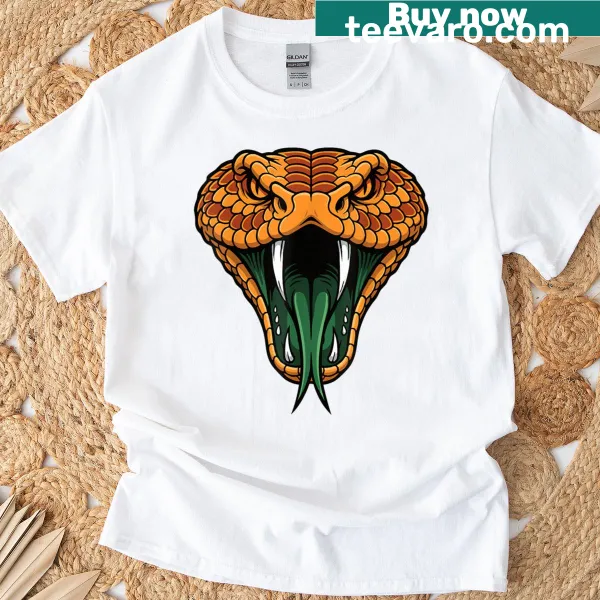 Vintage T-shirt featuring Rattlers face logo and name