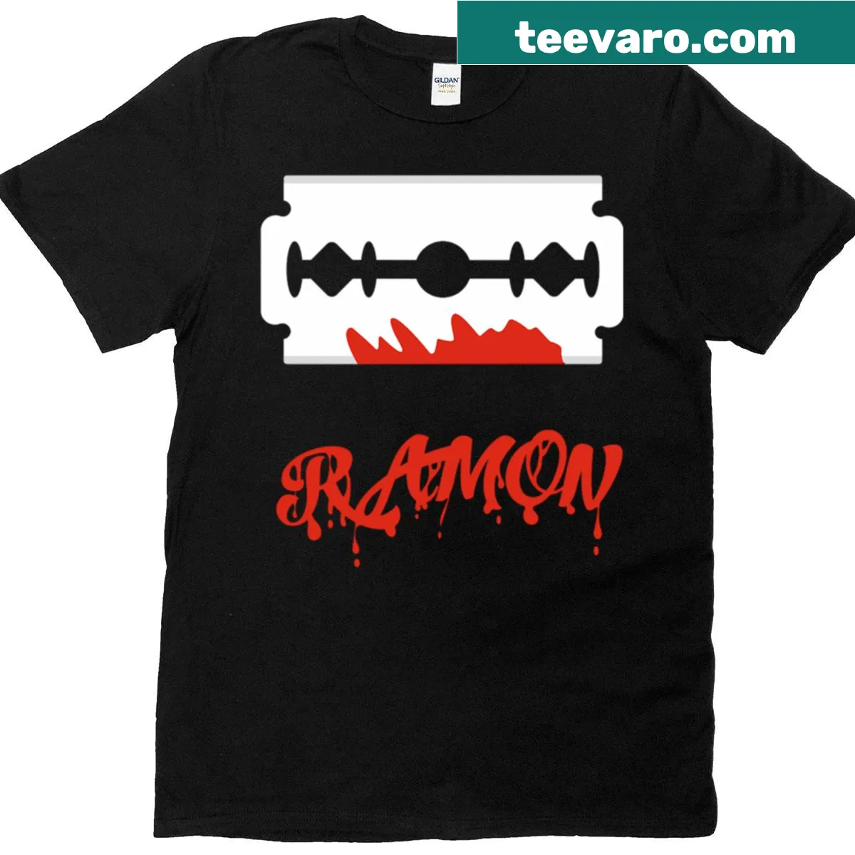 Illustration of Razor Ramon Scott Hall on a T-shirt — on a men's t-shirt