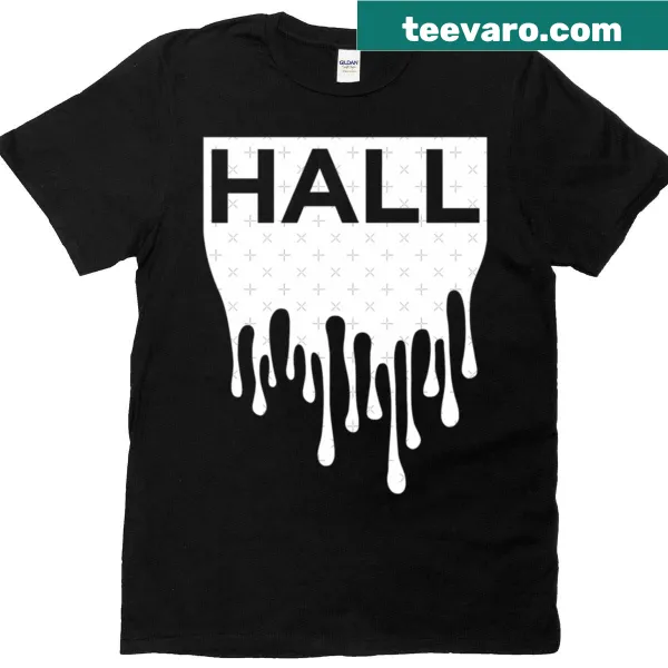 Scott Hall T-shirt with blood drip illustration