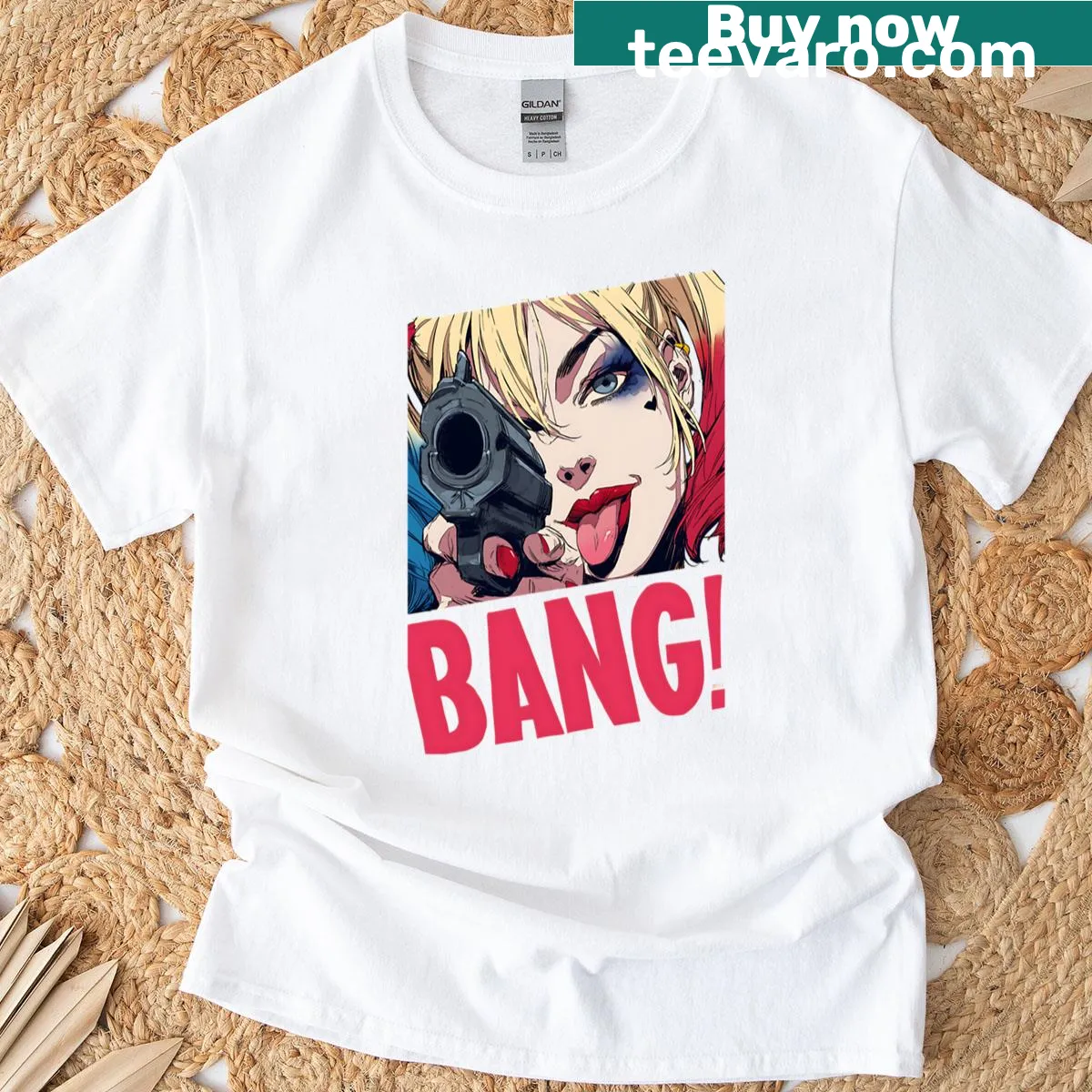 Vintage comic book style graphic on a t-shirt — on a men's t-shirt