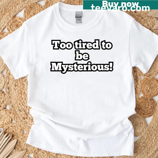 Funny quote T-shirt for introverts with a lazy theme