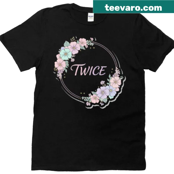 Twice Iiii T-shirt featuring an engaging design of the group's name