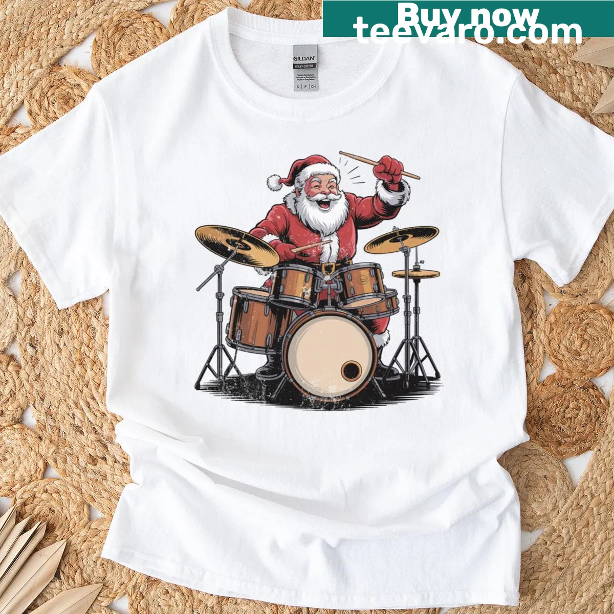 Cute Halloween T-shirt with a witch's cauldron and spooky skewer design — on a men's t-shirt