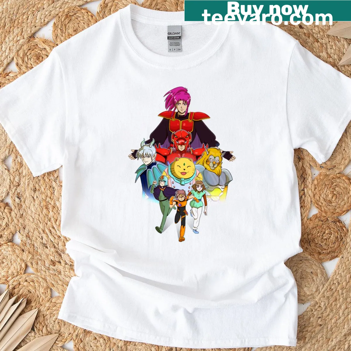Illustration tribute to Shinzo featured on a T-shirt — on a men's t-shirt