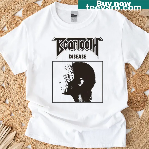 Artistic graphic T-shirt celebrating Beartooth band