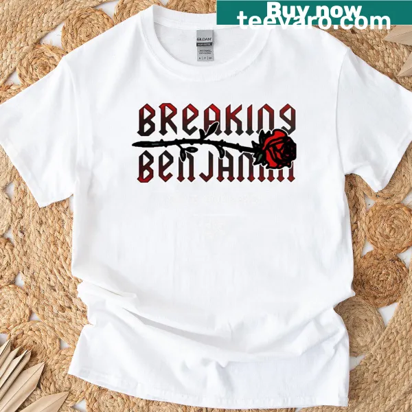 Artistic Breaking Benjamin t-shirt featuring iconic band imagery