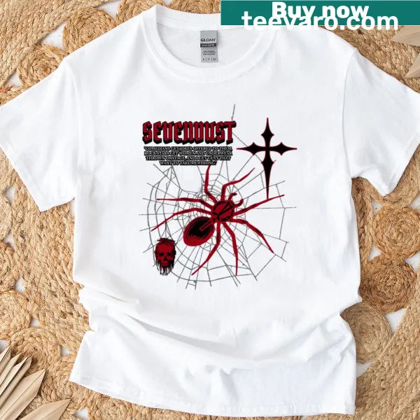 Artistic Sevendust T-shirt featuring bold band-inspired graphic