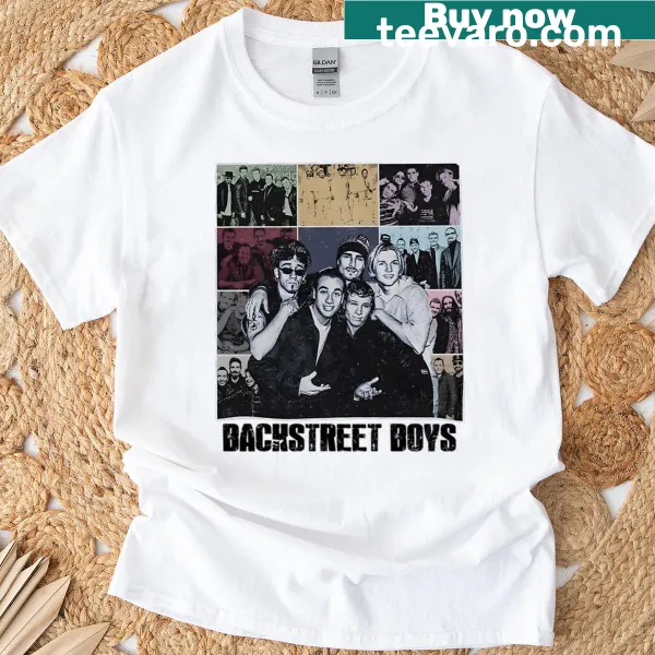 Backstreet Boys Retro T-shirt with vintage fan art