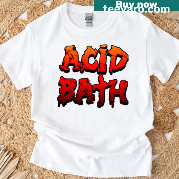 Vintage-style funny metal band logo t-shirt