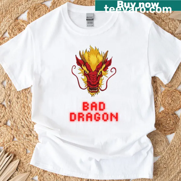 Playful Bser Roter Drache T-shirt with whimsical dragon design