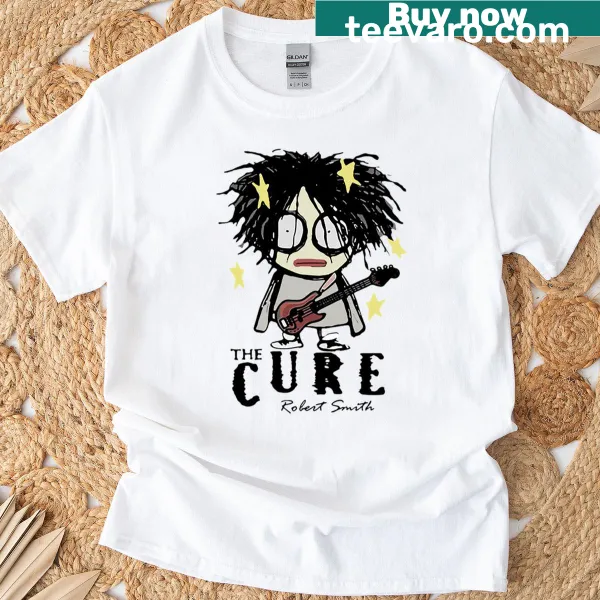 Cartoon T-shirt with a bold logo design