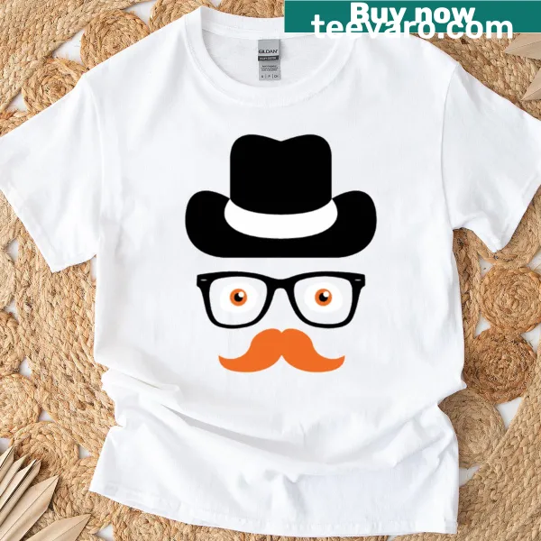 Oversized T-shirt with humorous cartoon design for men