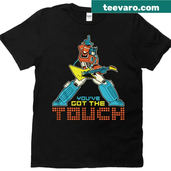 Funny T-shirt with a vintage retro robot cartoon design.
