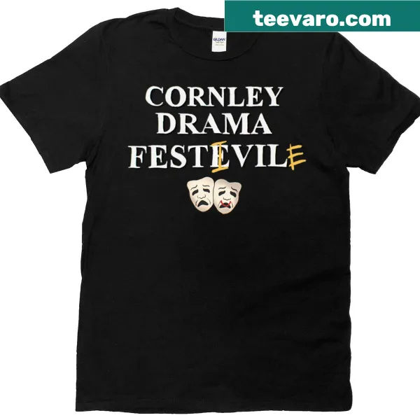 Whimsical t-shirt design inspired by drama and theatrics