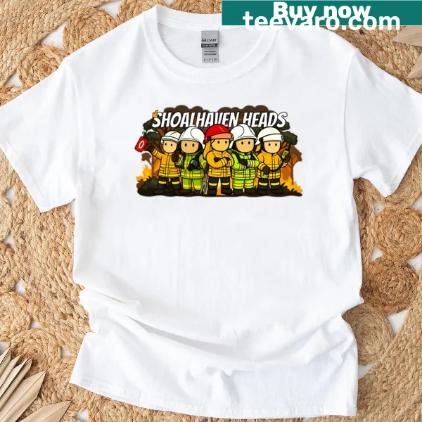 Custom graphic T-shirt featuring Shoalhaven Heads