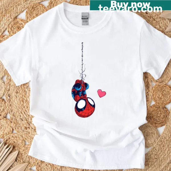 Adorable cartoon spider graphic T-shirt