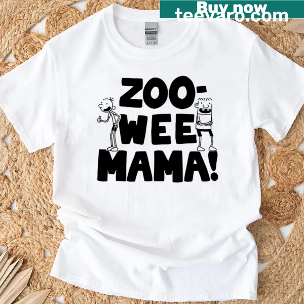 T-shirt featuring Zoo Wee Mama from Diary of a Wimpy Kid.