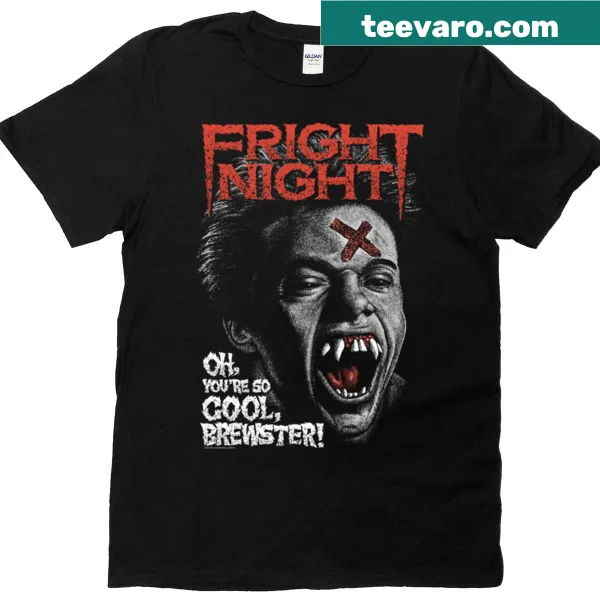 Vintage distressed T-shirt inspired by the cult classic Fright Night