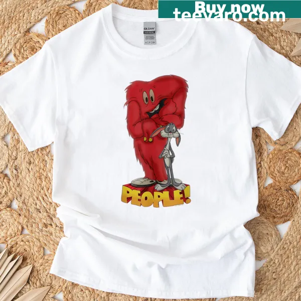 Oversized t-shirt featuring the phrase Gos Samerrrr People