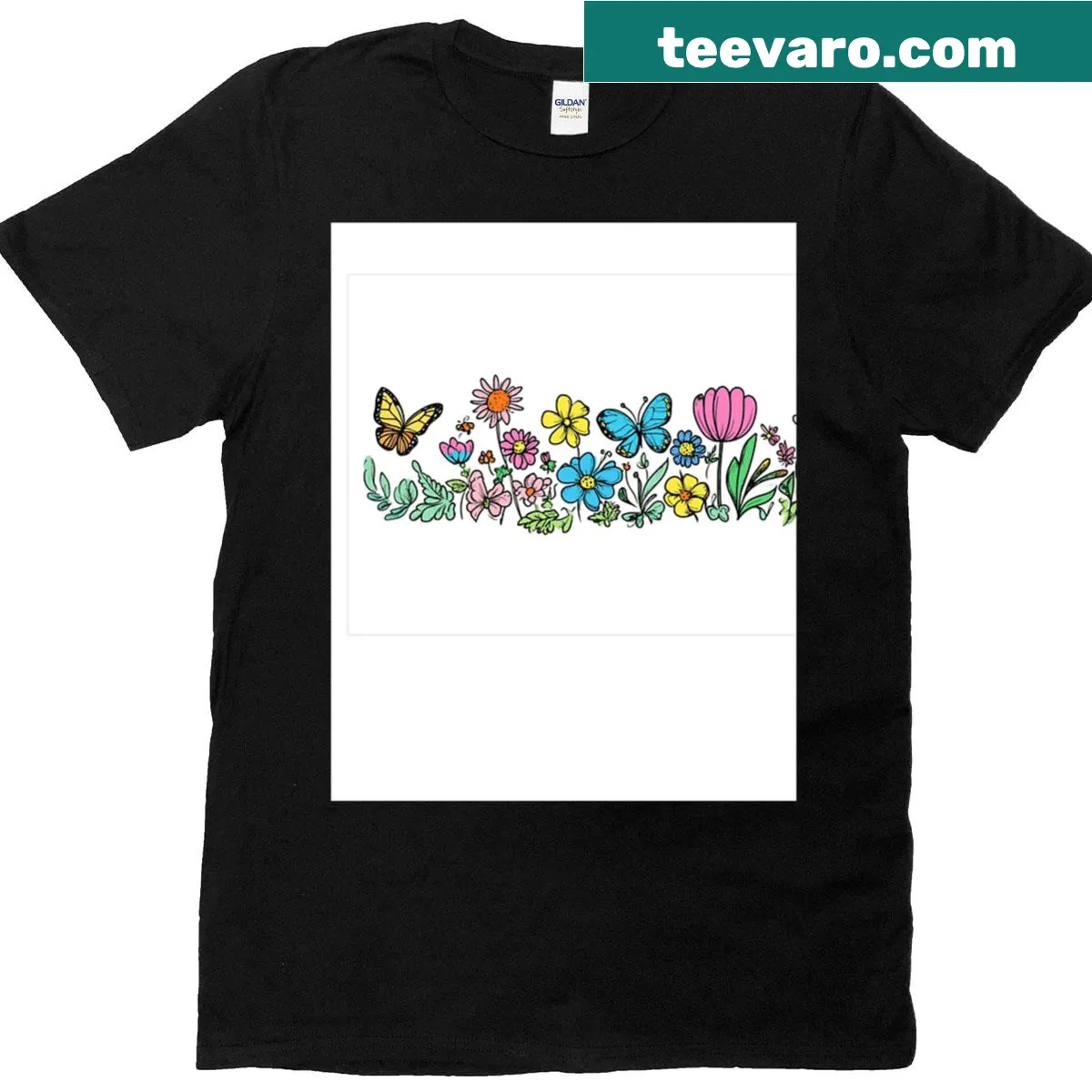 Inspirational 'Grow Together' graphic on a t-shirt — on a men's t-shirt