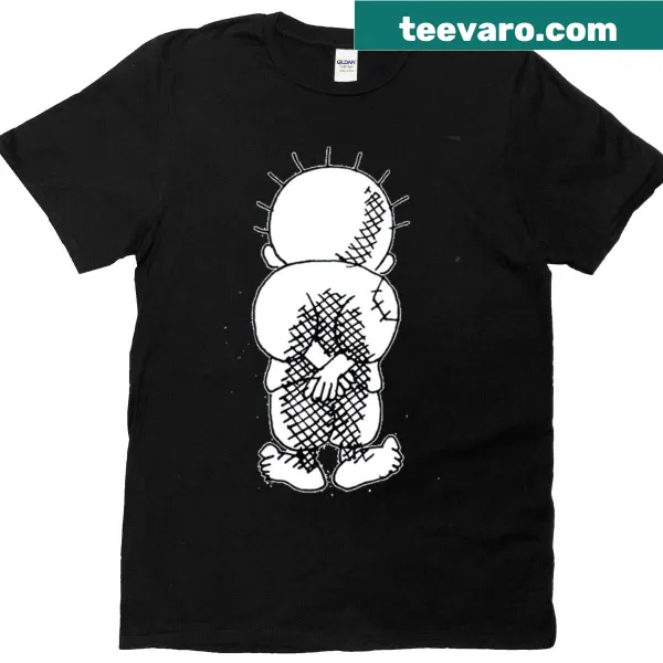 T-shirt featuring the Handala symbol design