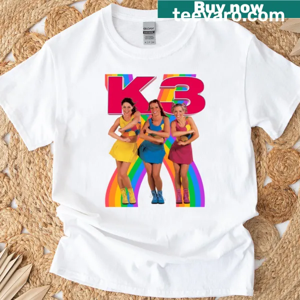 Vintage distressed t-shirt with K3 Originals graphic