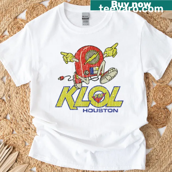 Vintage KLol FM Houston 1970 graphic T-shirt
