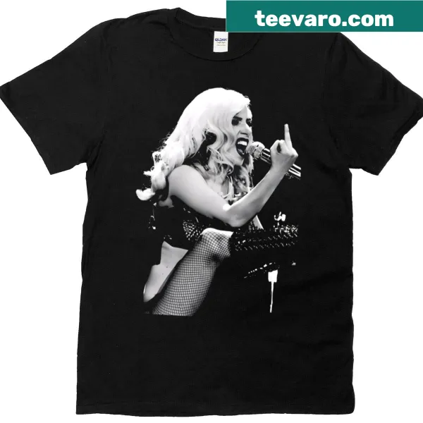 Lady Gaga tour t-shirt featuring Mayhem Ball Tour 2025 design