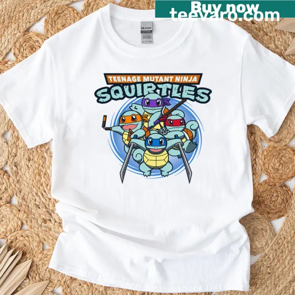 Vintage Logo Ninja Turtle T-shirt featuring classic characters