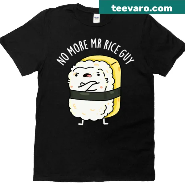 Funny sushi pun T-shirt with playful typography