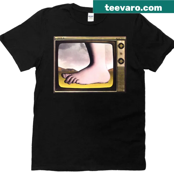 Python TV Foot T-shirt with a clever coding graphic