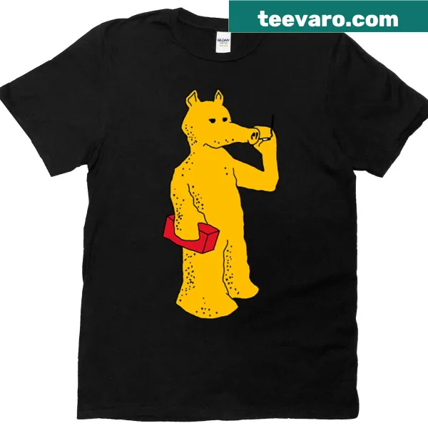 Quasimoto Smoking T-shirt with an edgy graphic