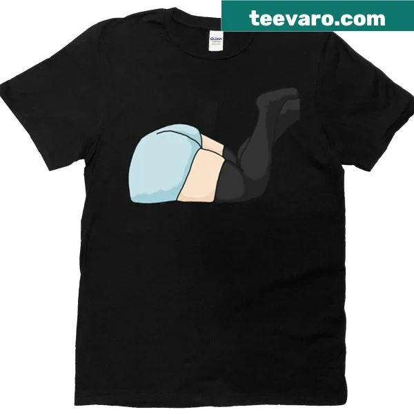 Minimalist T-shirt featuring a smooth boot graphic