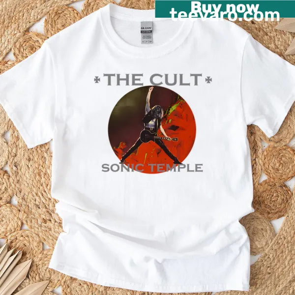 Sonic Temple T-shirt with bold typography design