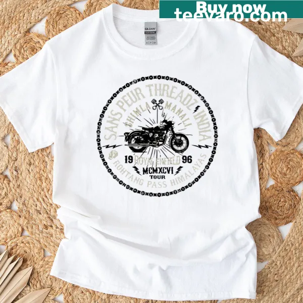 Illustrative T-shirt celebrating SPT India Tour